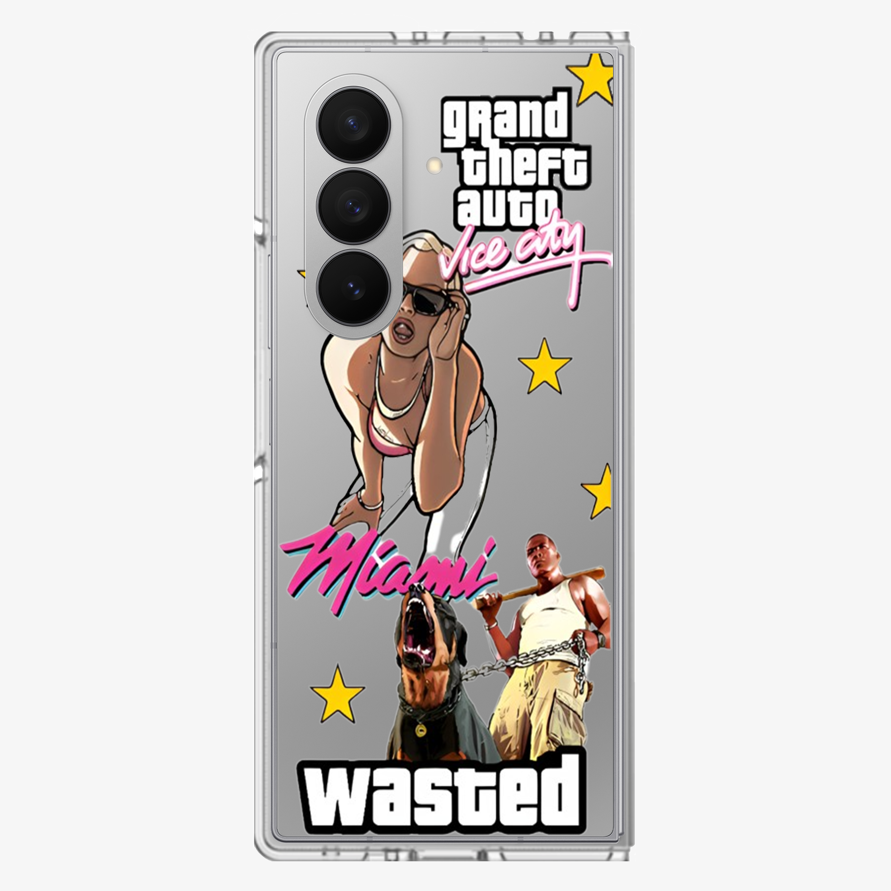 Gta Vice City Samsung Z Fold Phone Case