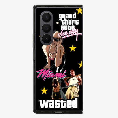 Gta Vice City Samsung Z Fold Phone Case