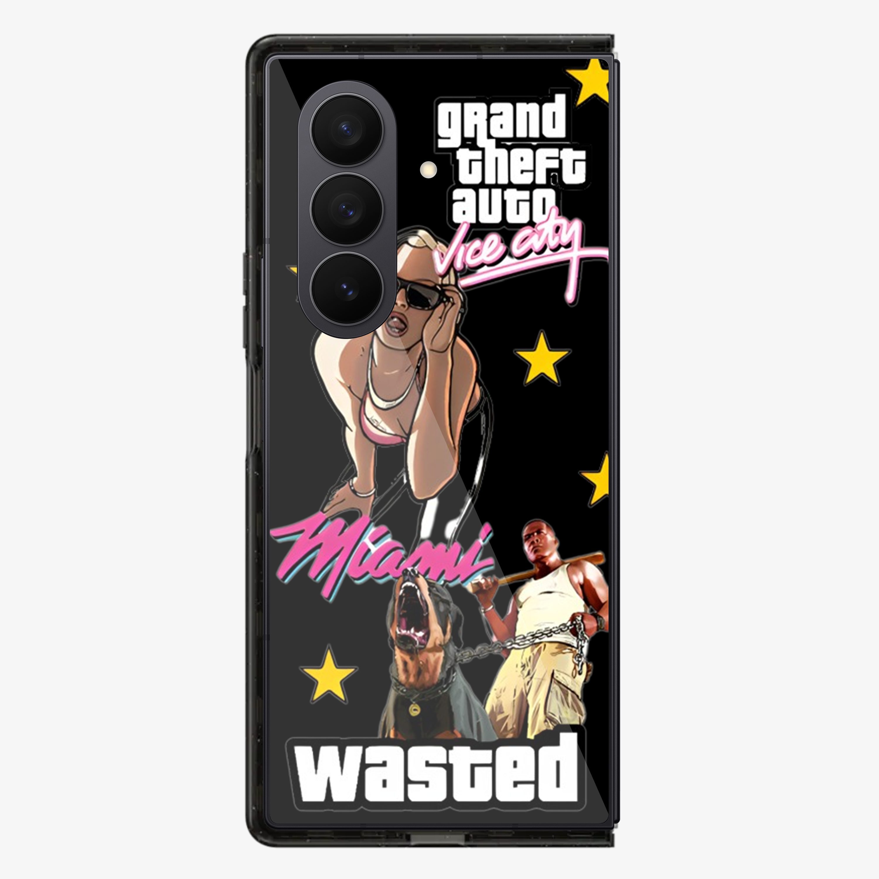 Gta Vice City Samsung Z Fold Phone Case