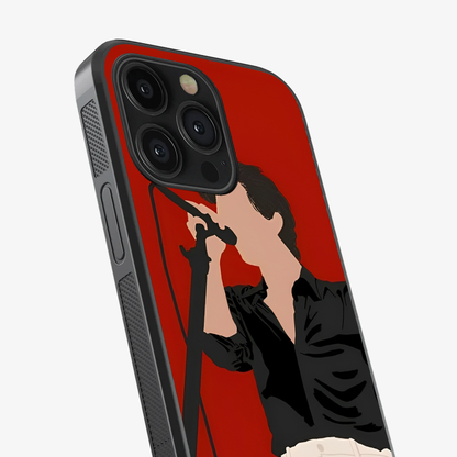 Harry Styles With A Mic Phone Case