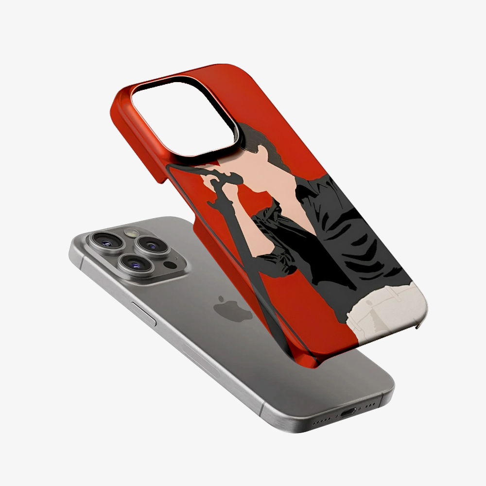 Harry Styles With A Mic Phone Case