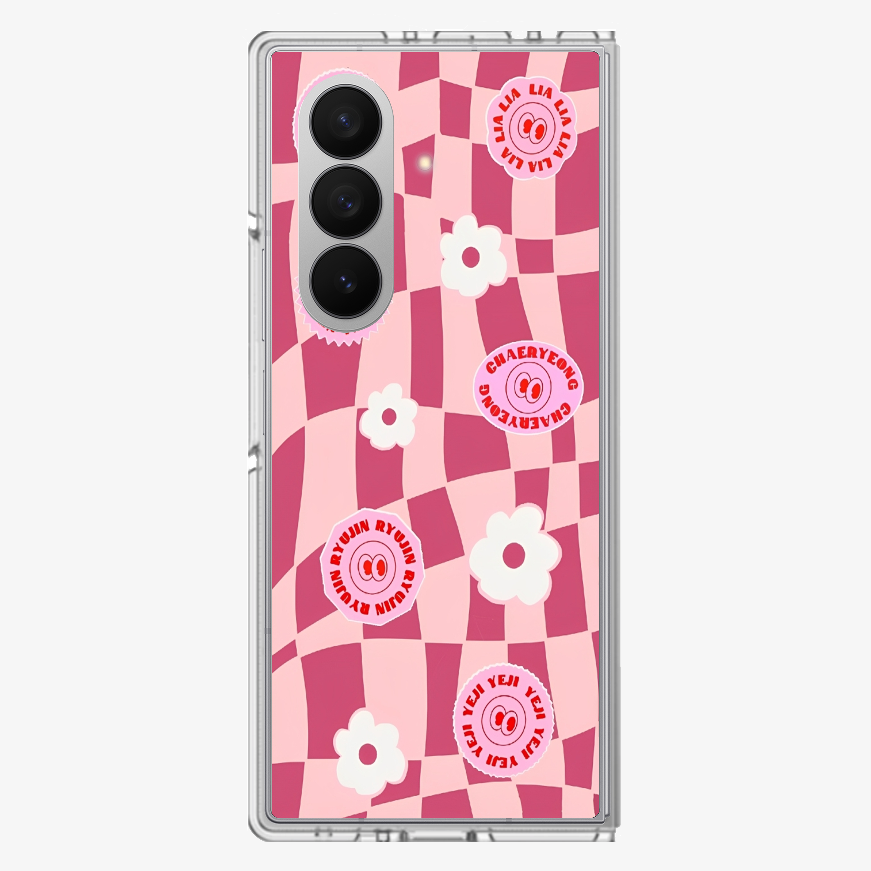 ITZY Pink Samsung Z Fold Phone Case