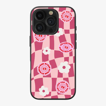 ITZY Pink Phone Case Clear Silicone Case