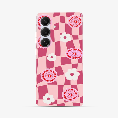 ITZY Pink Samsung Phone Case Tough Double Layer