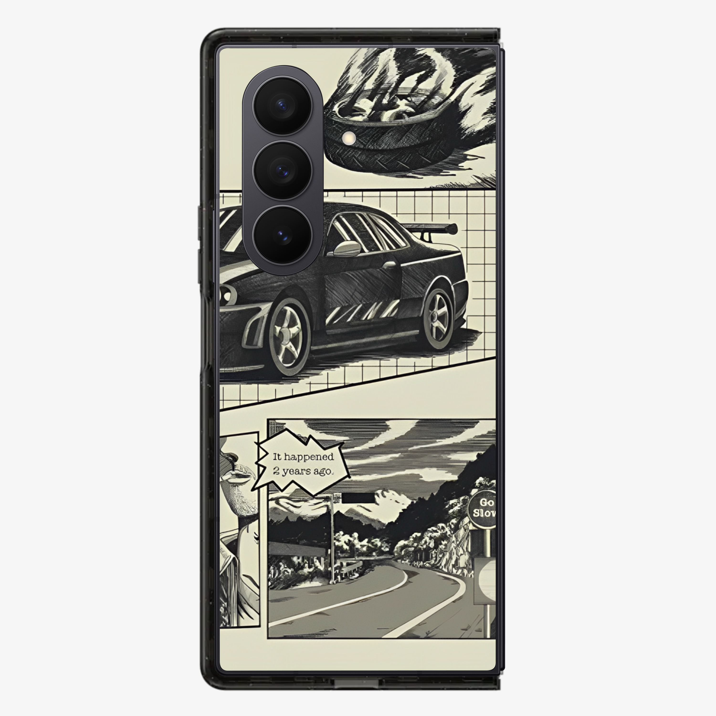 K3 Battle of Time Samsung Z Fold Phone Case