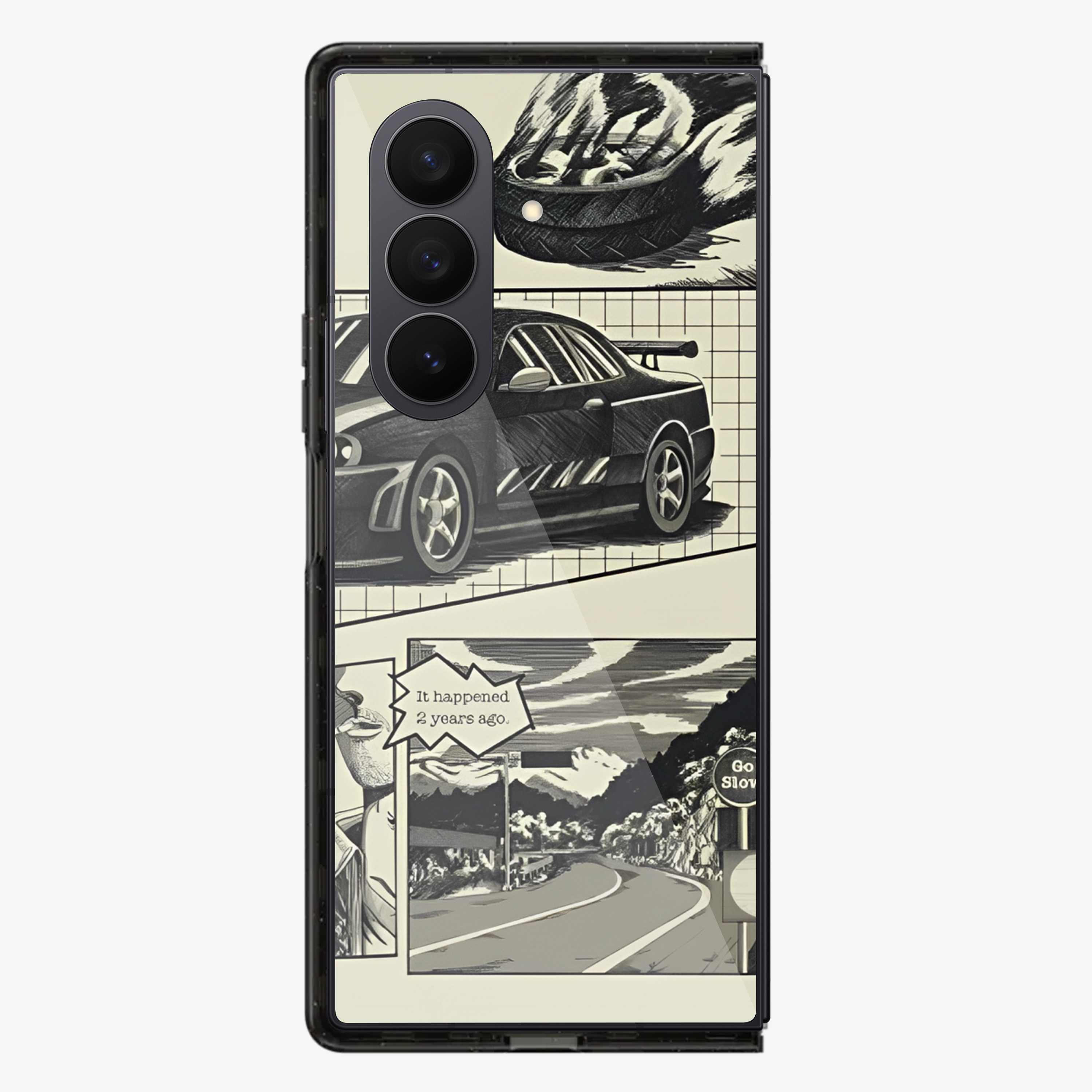 K3 Battle of Time Samsung Z Fold Phone Case