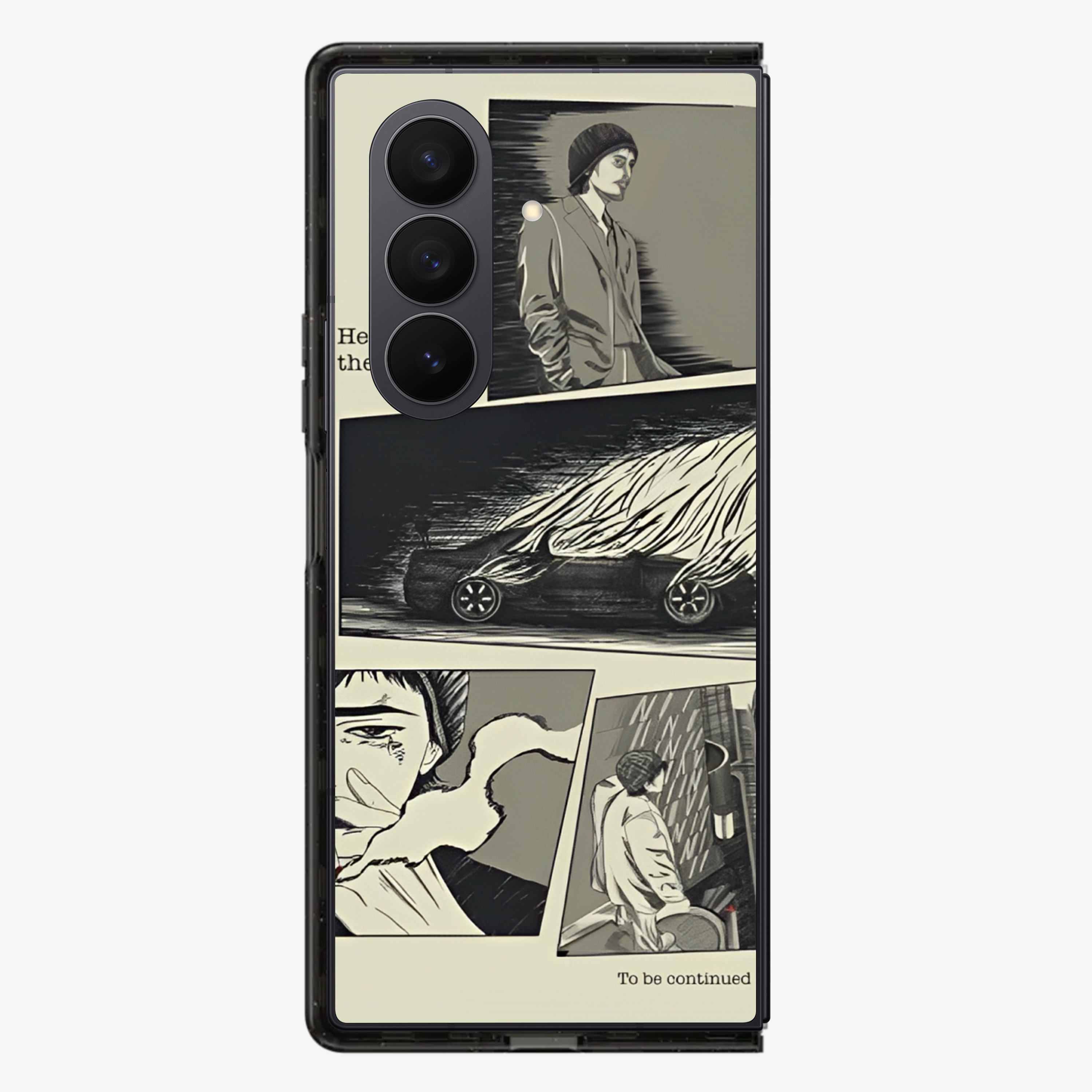 K3 Hollow Victory  Samsung Z Fold Phone Case