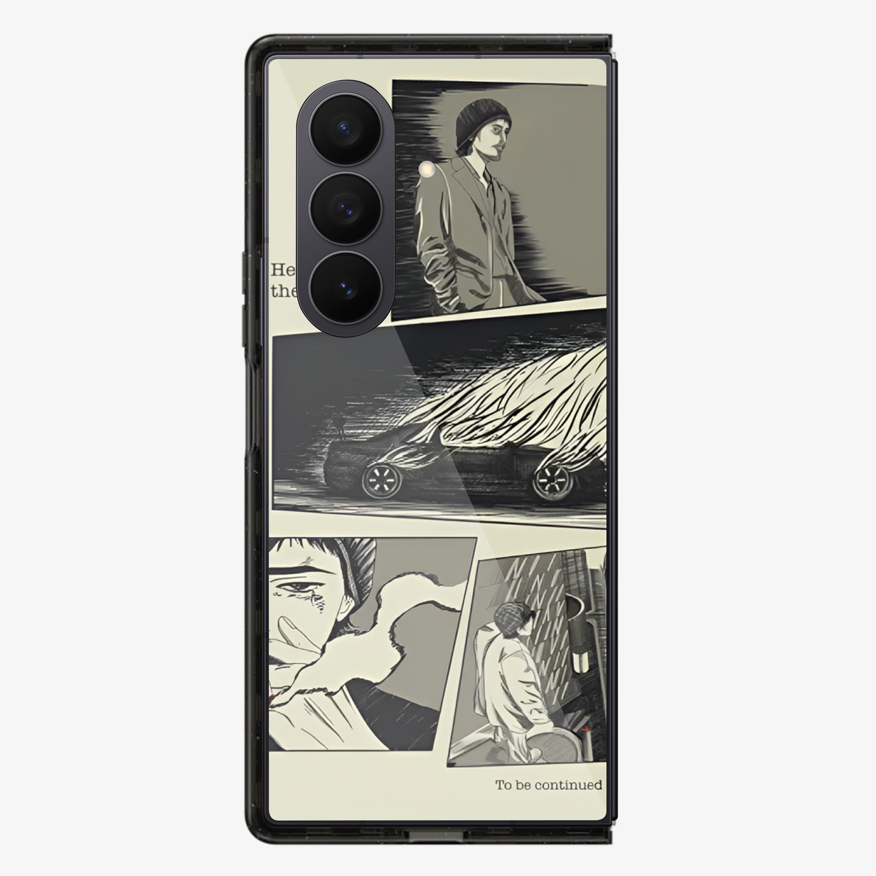 K3 Hollow Victory  Samsung Z Fold Phone Case