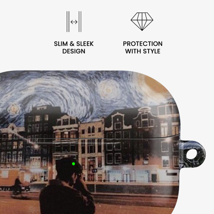 Under Starry Night Airpods Case
