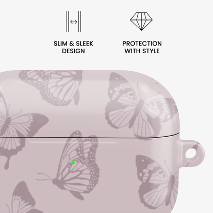 Brown Flutter Airpods Case