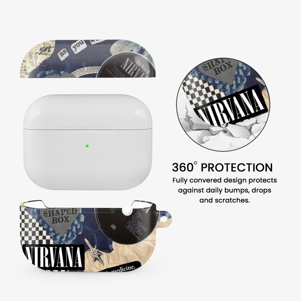 Nirvana | Two Airpods Case