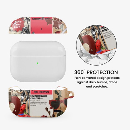 Strawberries and Cigarettes Airpods Case