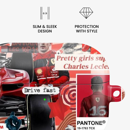 Charles Leclerc Airpods Case | One