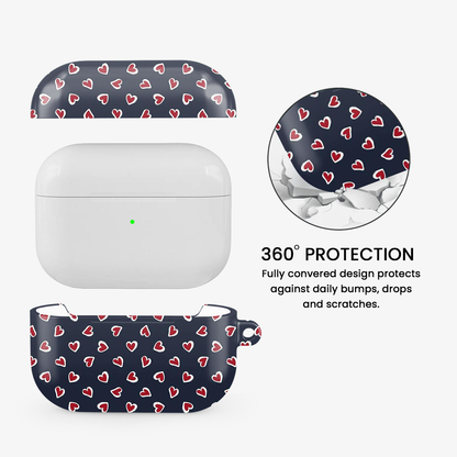 Falling Hearts Airpods Case | One
