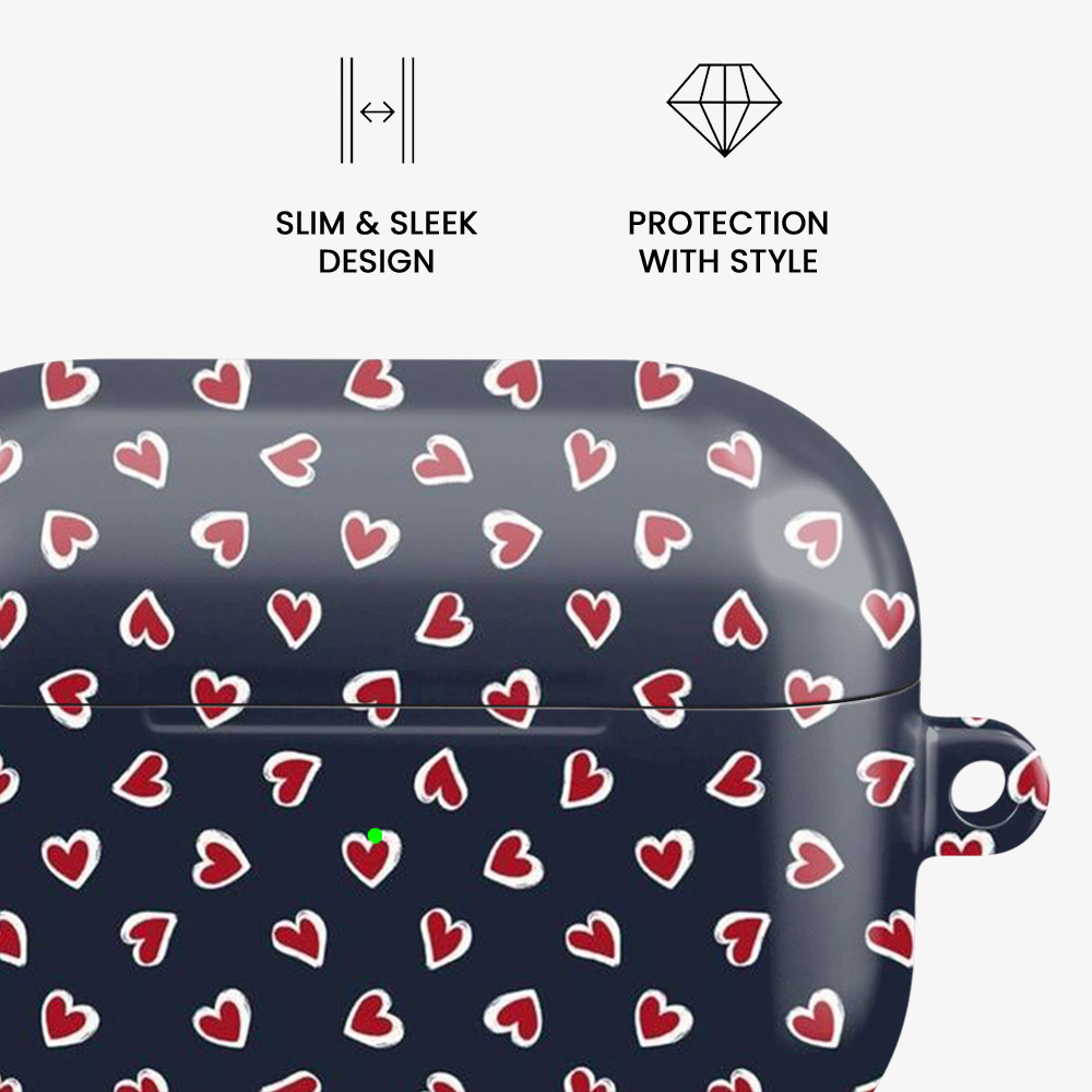 Falling Hearts Airpods Case | One