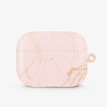Peachy Gold Airpods Case