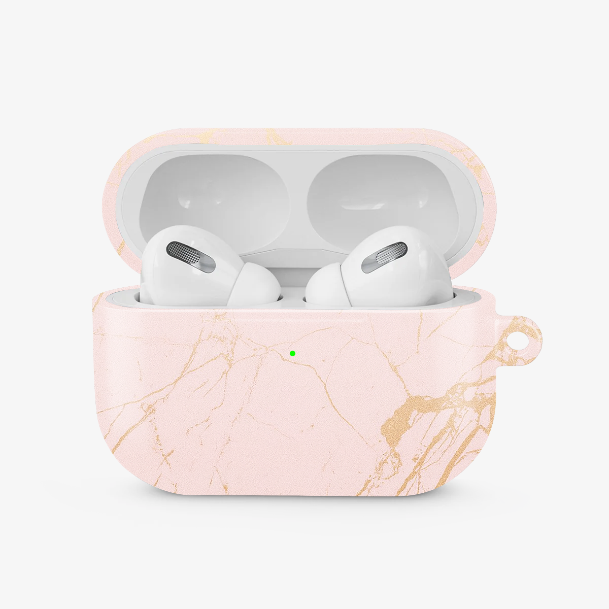 Peachy Gold Airpods Case