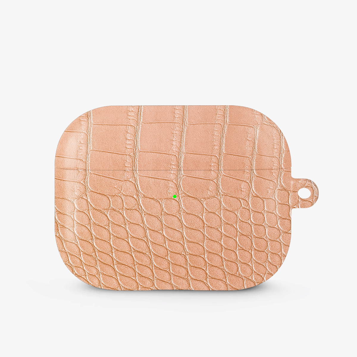 Pink Croco Airpods Case