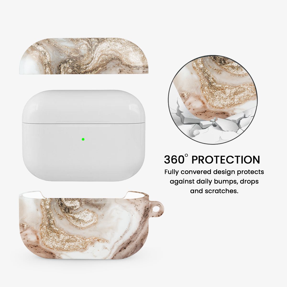 Cappuccino Airpods Case