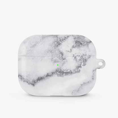 White Winter Airpods Case