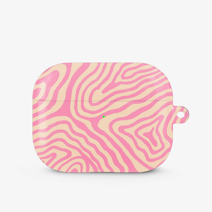 Pink Shores Airpods Case