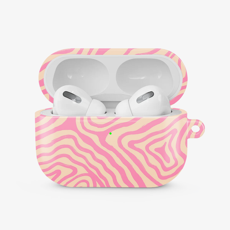 Pink Shores Airpods Case
