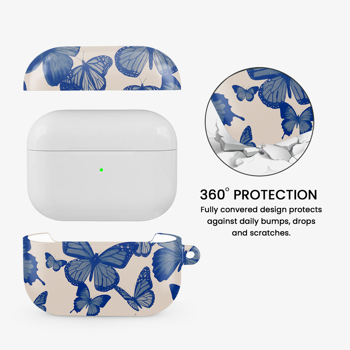Butter Fly Effect Airpods Case