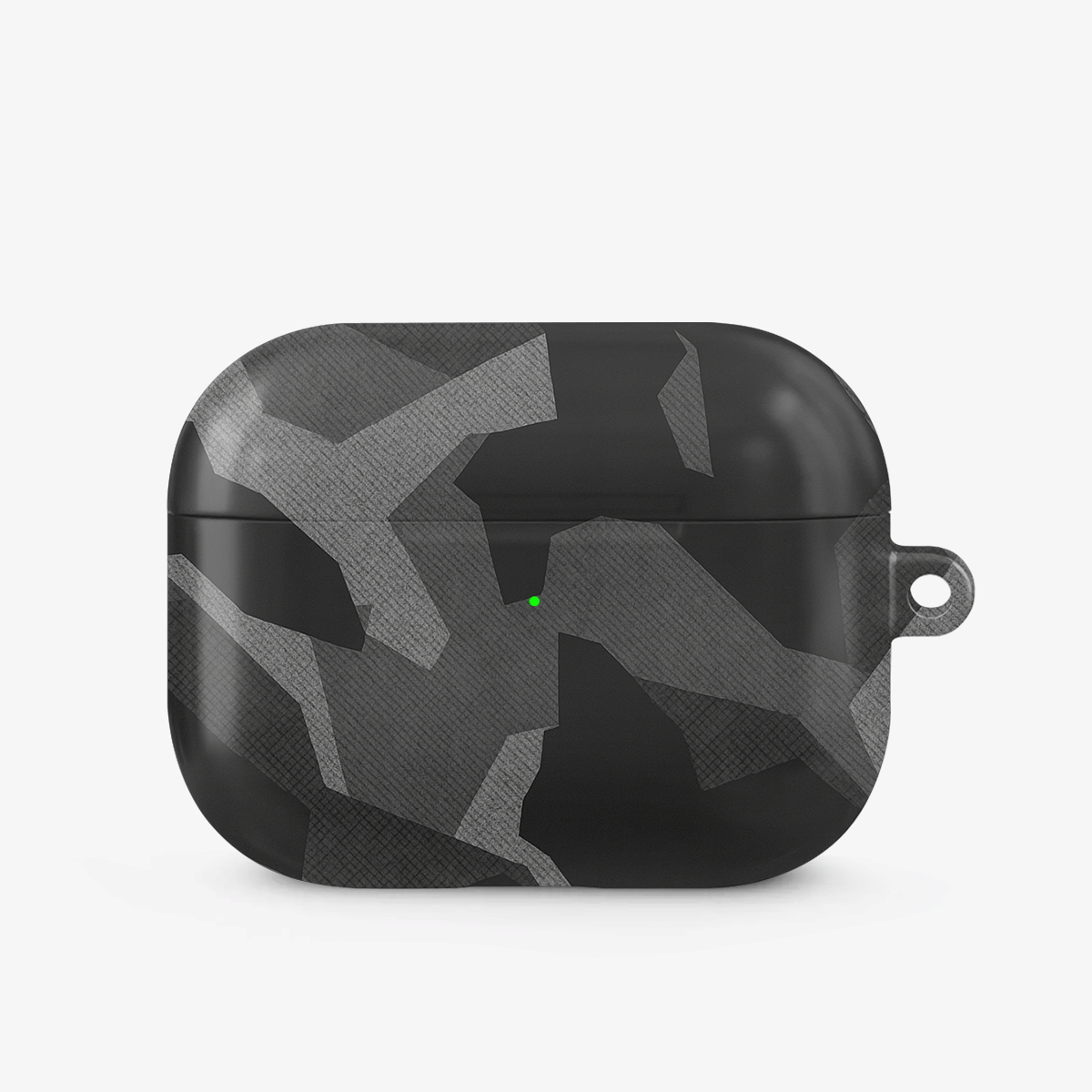 Night Black Camouflage Airpods Case