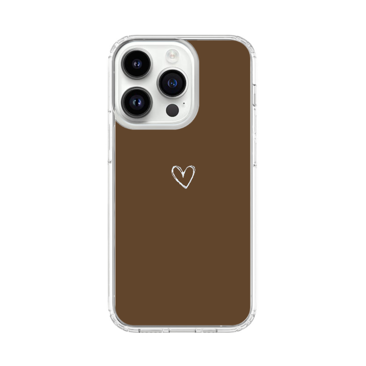 Brown Heart Case