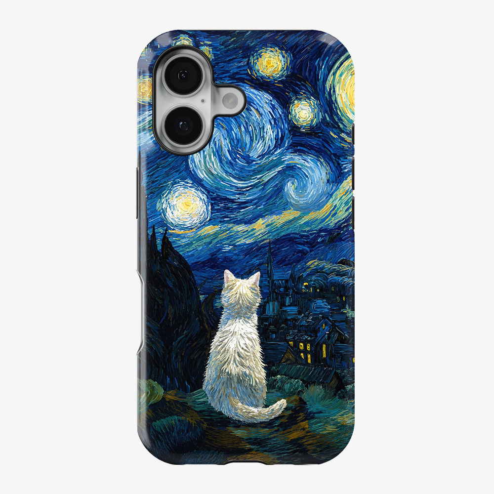 Wish Upon A Cat Phone Case