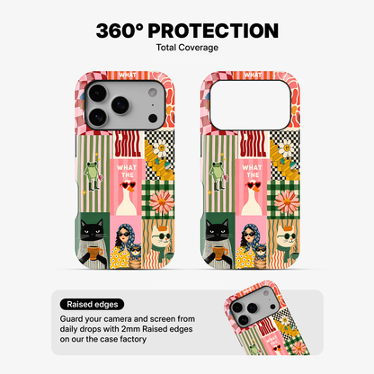 Cat About Town Phone Case