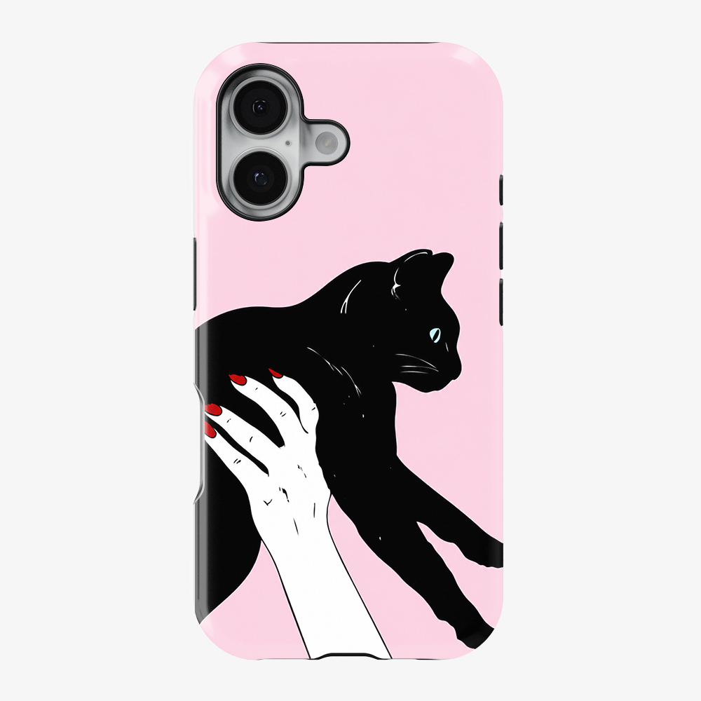 Caught By The Cat Phone Case