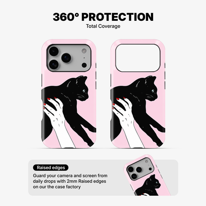 Caught By The Cat Phone Case