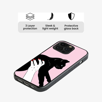 Caught By The Cat Phone Case