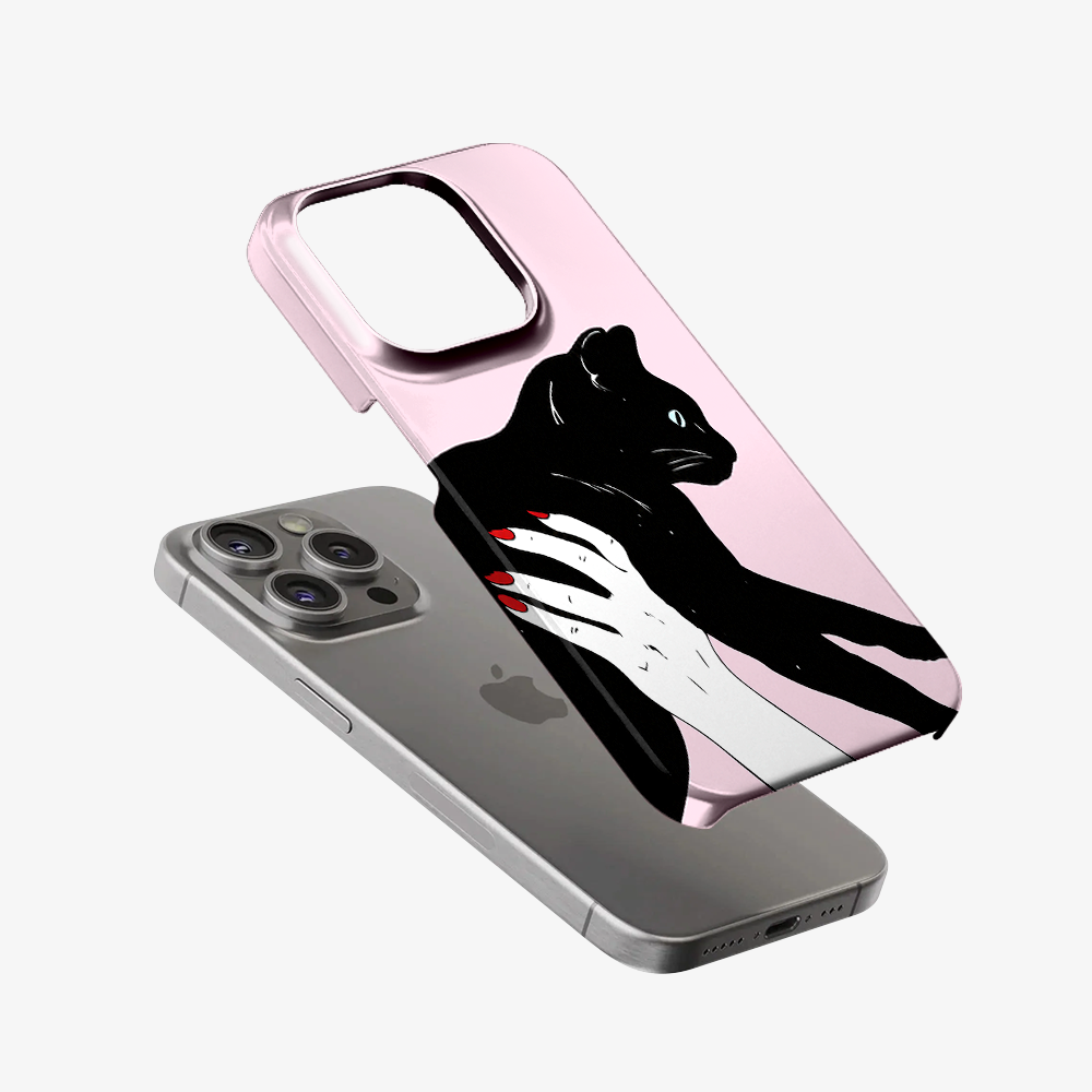 Caught By The Cat Phone Case