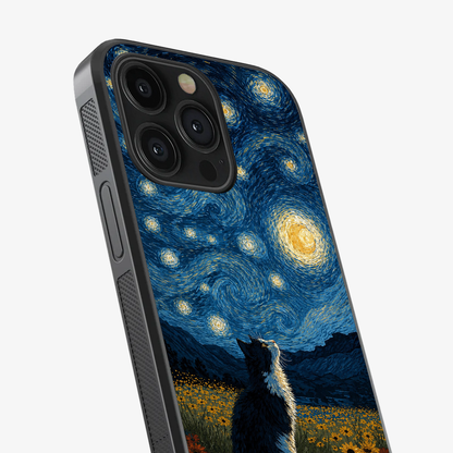 Over The Moon Cat Phone Case