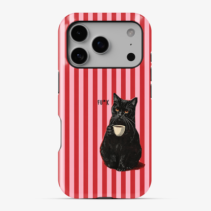 Stripe Meowt Phone Case