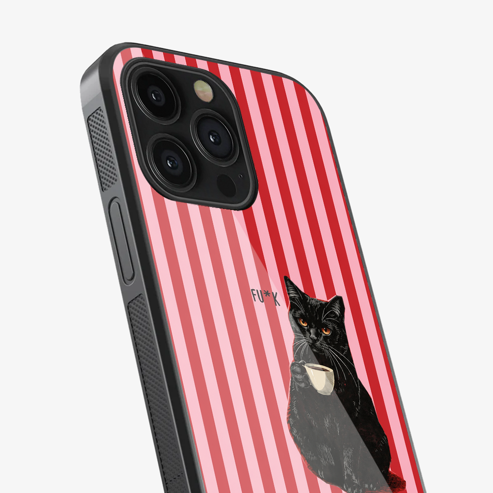 Stripe Meowt Phone Case