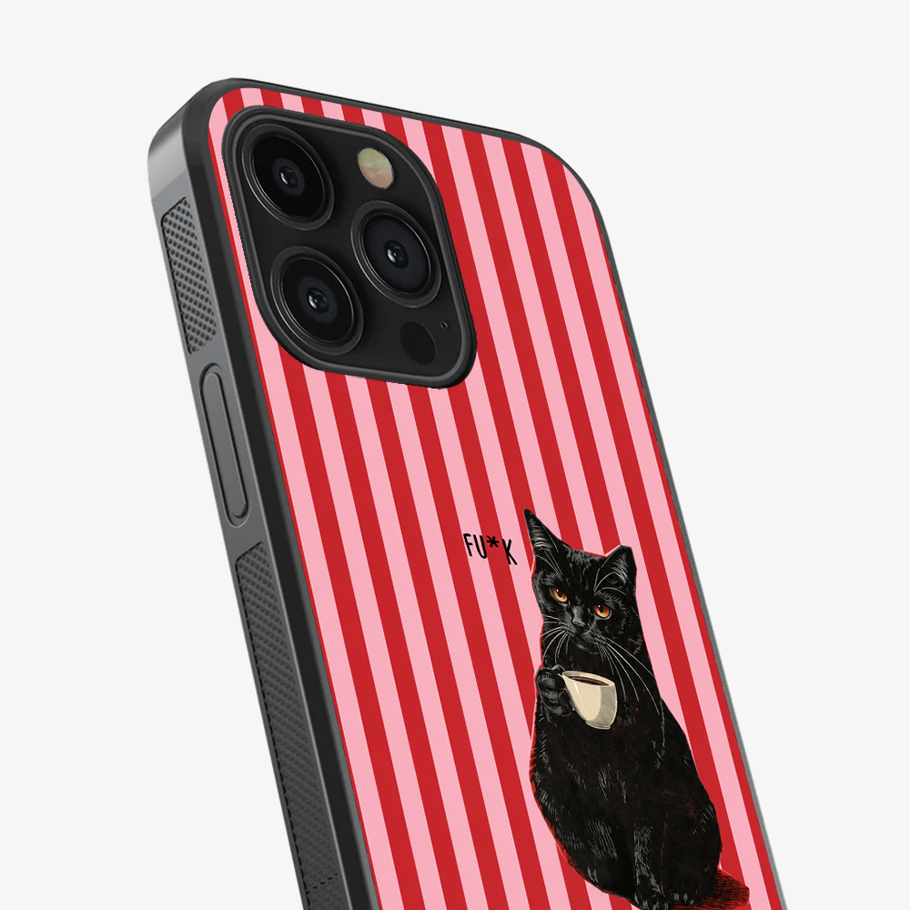 Stripe Meowt Phone Case