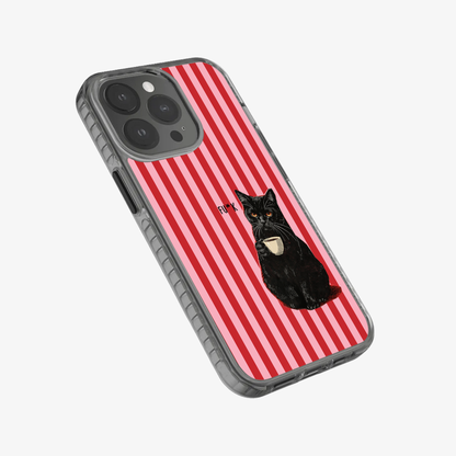 Stripe Meowt Phone Case