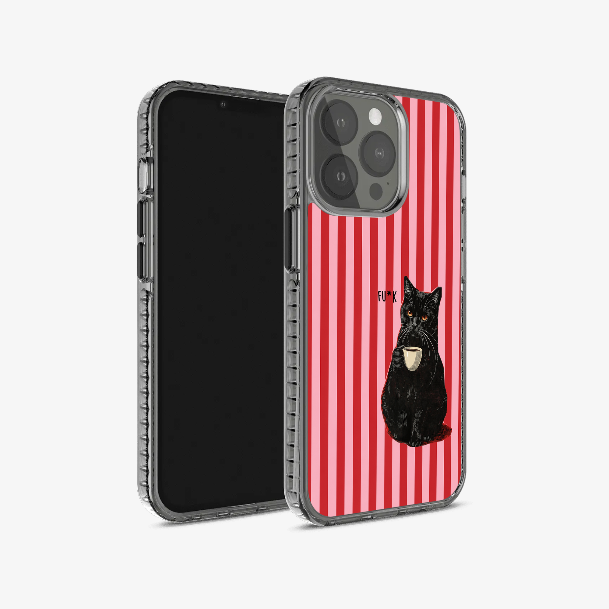 Stripe Meowt Phone Case