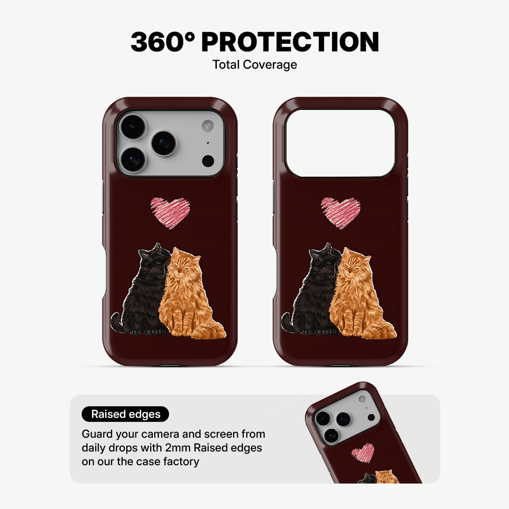 Love Is In The Paws Phone Case