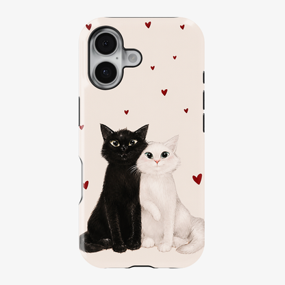 You, Me & The Cat Phone Case