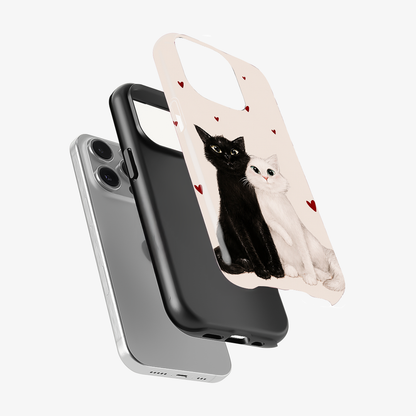 You, Me & The Cat Phone Case