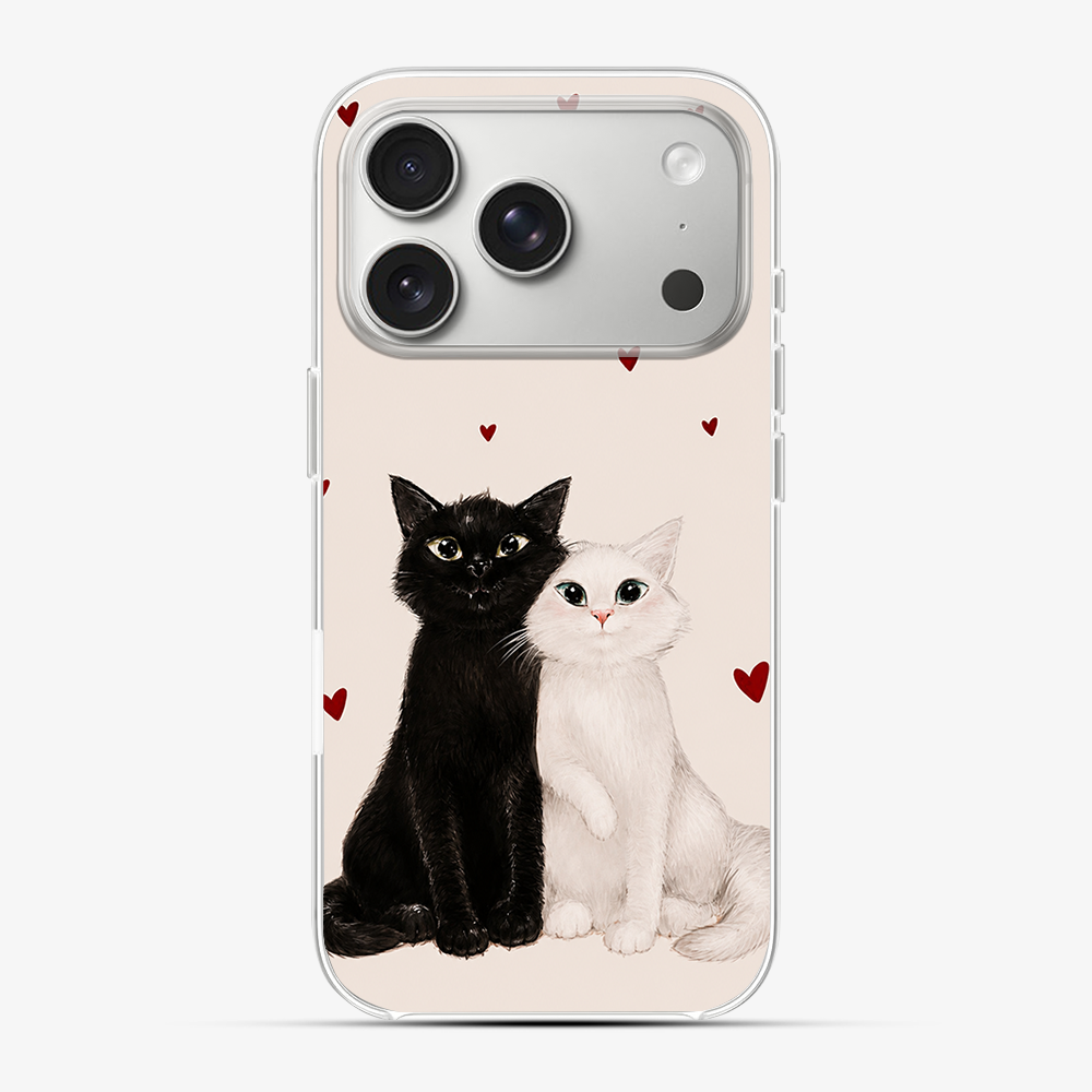 You, Me & The Cat Phone Case