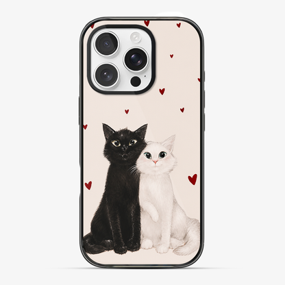 You, Me & The Cat Phone Case
