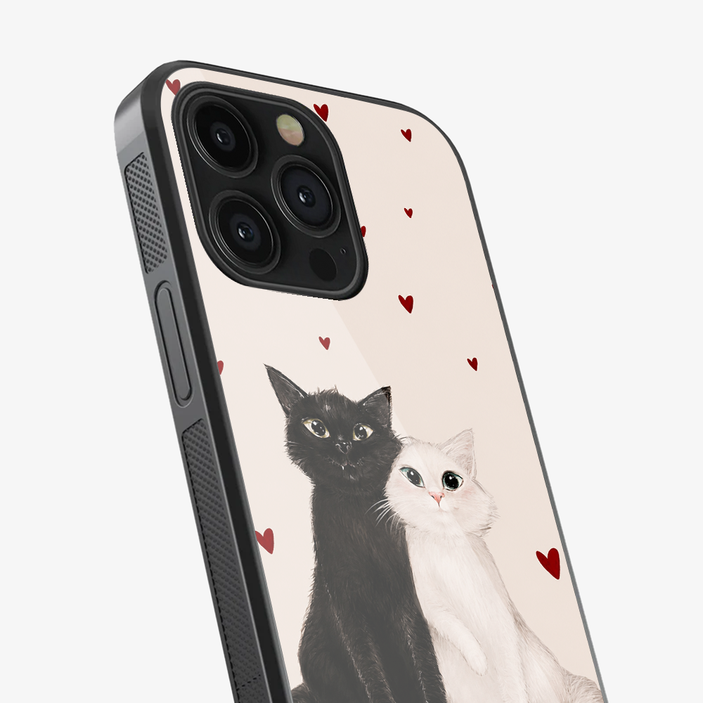You, Me & The Cat Phone Case