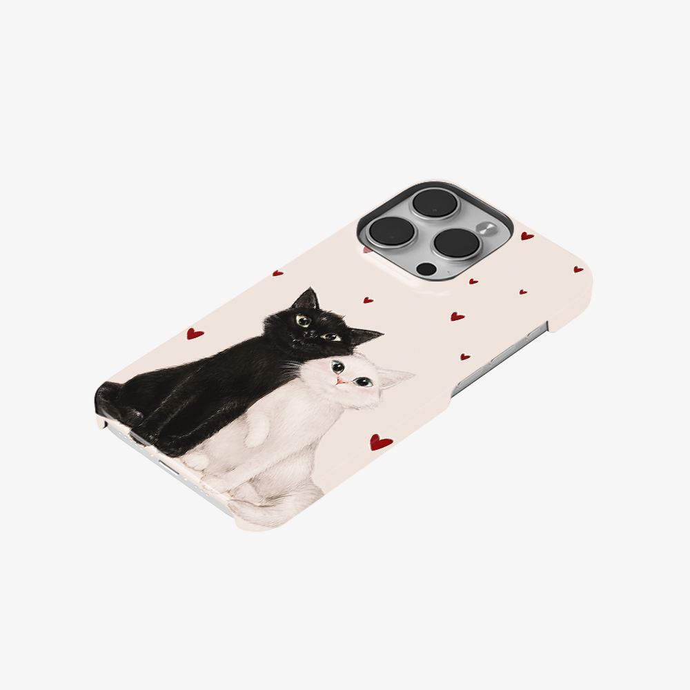 You, Me & The Cat Phone Case