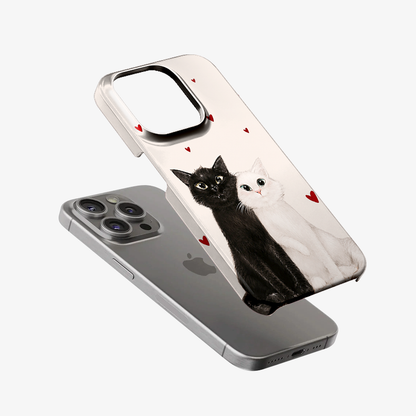You, Me & The Cat Phone Case