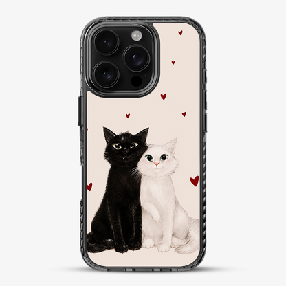 You, Me & The Cat Phone Case